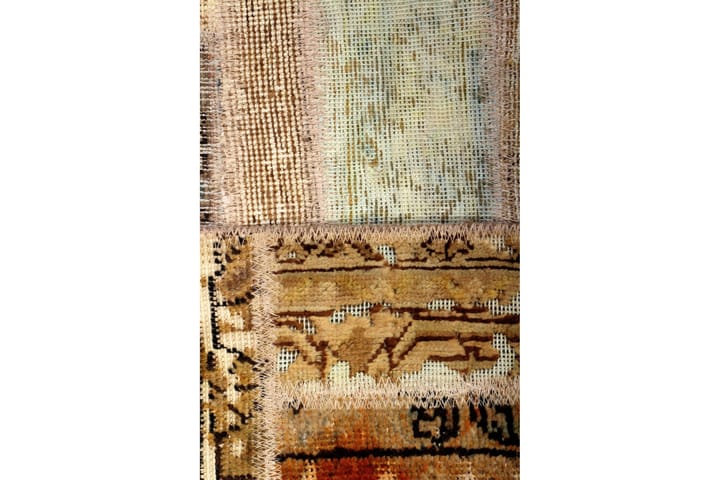 Käsinsolmittu Persialainen Matto Tilkku 175x227 cm - Monivärinen - Patchwork-matto
