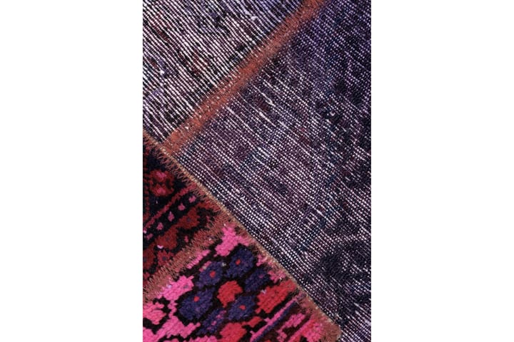 Käsinsolmittu Persialainen Tilkku Villamatto 173x219cm Lanka - Monivärinen - Patchwork-matto