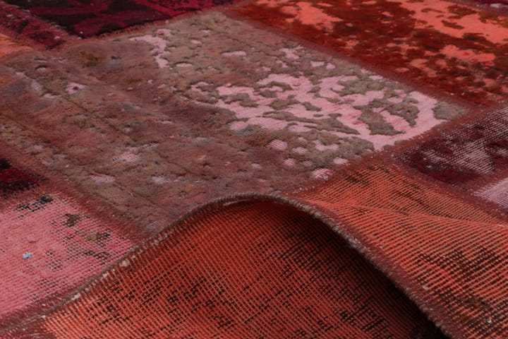 Käsinsolmittu Persialainen Matto Tilkku 170x229 cm - Monivärinen - Patchwork-matto