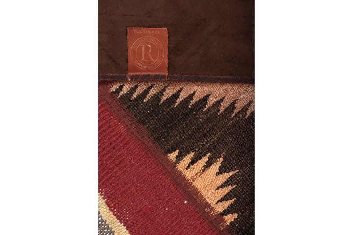 Käsinsolmittu Persialainen Tilkku Villamatto 167x231cm Lanka - Monivärinen - Patchwork-matto