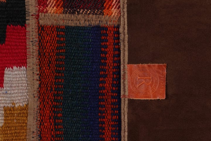 Käsinsolmittu Persialainen matto 155x206 cm Kelim - Patchwork-matto