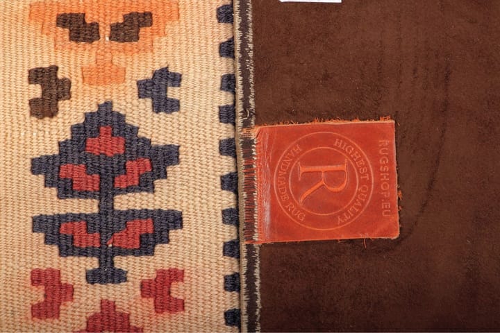 Käsinsolmittu Persialainen Tilkku Villamatto 145x205cm Lanka - Monivärinen - Patchwork-matto