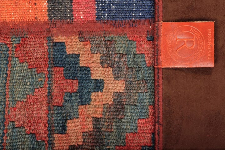 Käsinsolmittu Persialainen Tilkku Villamatto 162x228cm Lanka - Monivärinen - Patchwork-matto