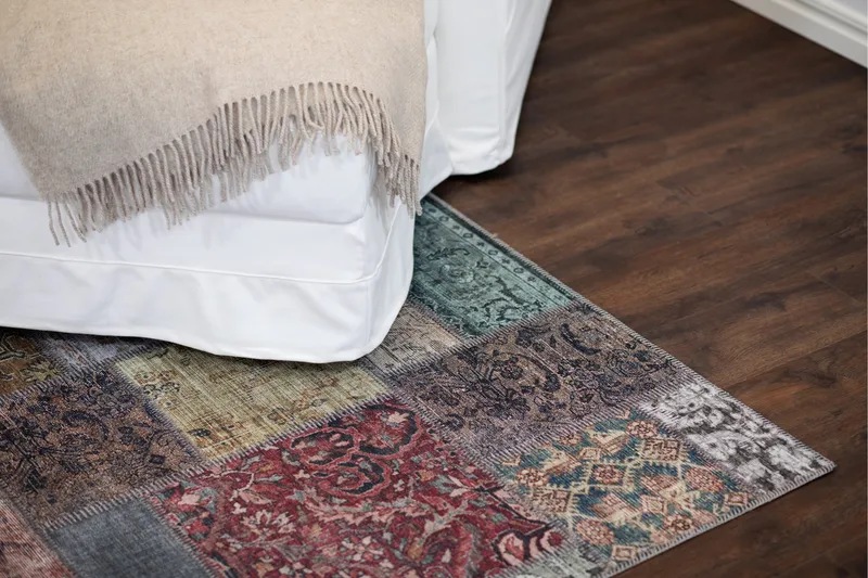 Patchworkmatto Patchworks 300x400 cm Moniväri - Monivärinen - Kodintekstiilit & matot - Matto - Itämainen matto - Patchwork-matto