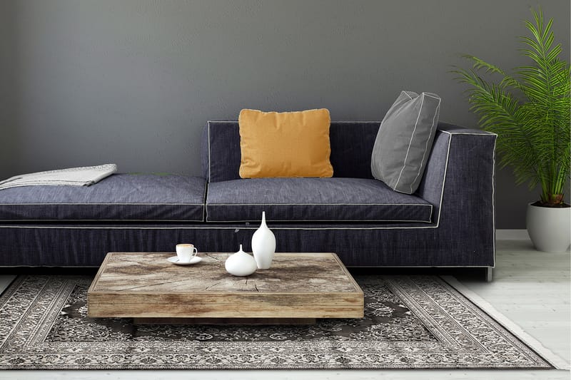 Itämainen Matto Casablanca 240x330 cm Laivastonsininen - Tummansininen - Kodintekstiilit & matot - Matto - Itämainen matto - Persialainen matto