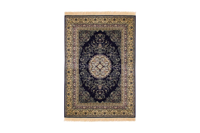 Itämainen Matto Casablanca Medallion 130x190 cm Laivastonsin - Laivastonsininen - Kodintekstiilit & matot - Matto - Itämainen matto - Persialainen matto
