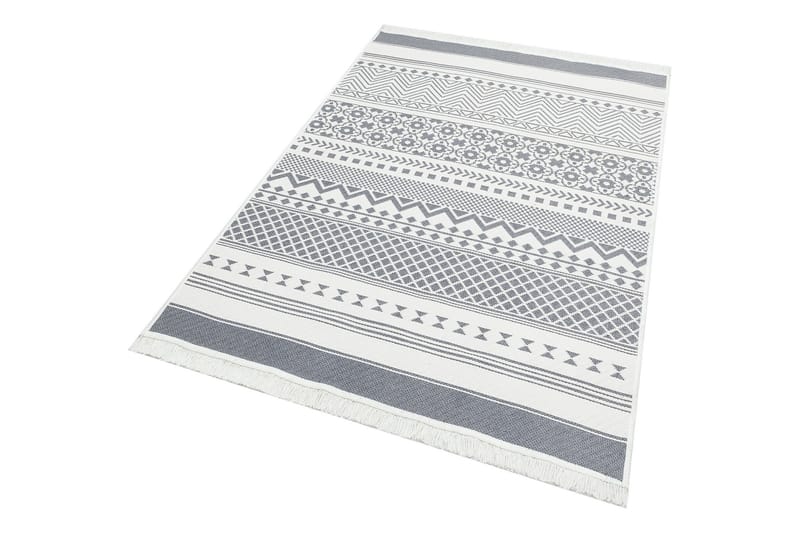 Matto Eko Hali 120x180 cm - Harmaa/Valkoinen - Kodintekstiilit & matot - Matto - Itämainen matto - Persialainen matto