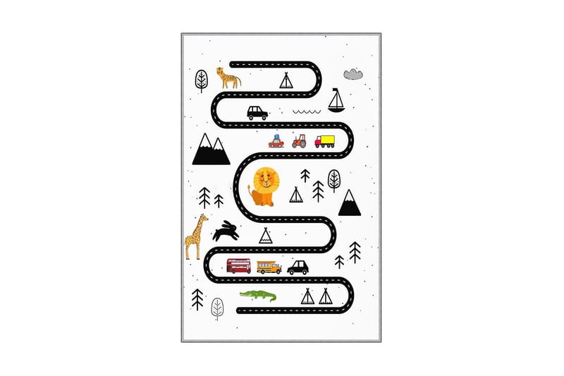 Matto Homefesto 80x120 cm, Monivärinen