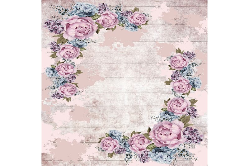 Matto Homefesto 80x150 cm - Monivärinen - Kodintekstiilit & matot - Matto - Itämainen matto - Persialainen matto