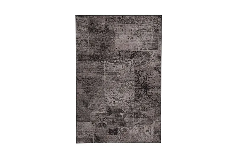 Matto Rustiikki 80x200 cm Musta - VM Carpet - Kodintekstiilit & matot - Matto - Moderni matto - Käytävämatto