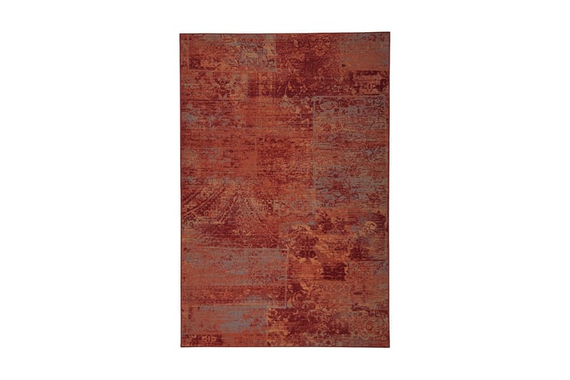 Matto Rustiikki 80x250 cm Puna-oranssi - VM Carpet - Kodintekstiilit & matot - Matto - Moderni matto - Käytävämatto