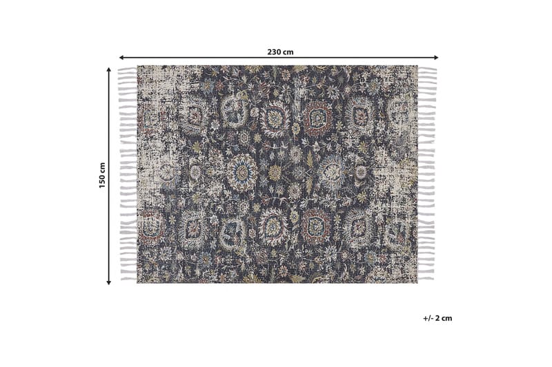 Ryijymatto Armutalan 150x230 cm - Ruskea - Kodintekstiilit & matot - Matto - Itämainen matto - Persialainen matto