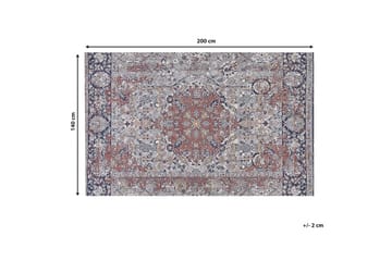 Ryijymatto Korgan 140x200 cm - Pronssi - Kodintekstiilit & matot - Matto - Itämainen matto - Persialainen matto