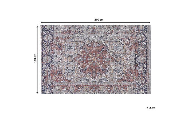 Ryijymatto Korgan 140x200 cm - Pronssi - Kodintekstiilit & matot - Matto - Itämainen matto - Persialainen matto