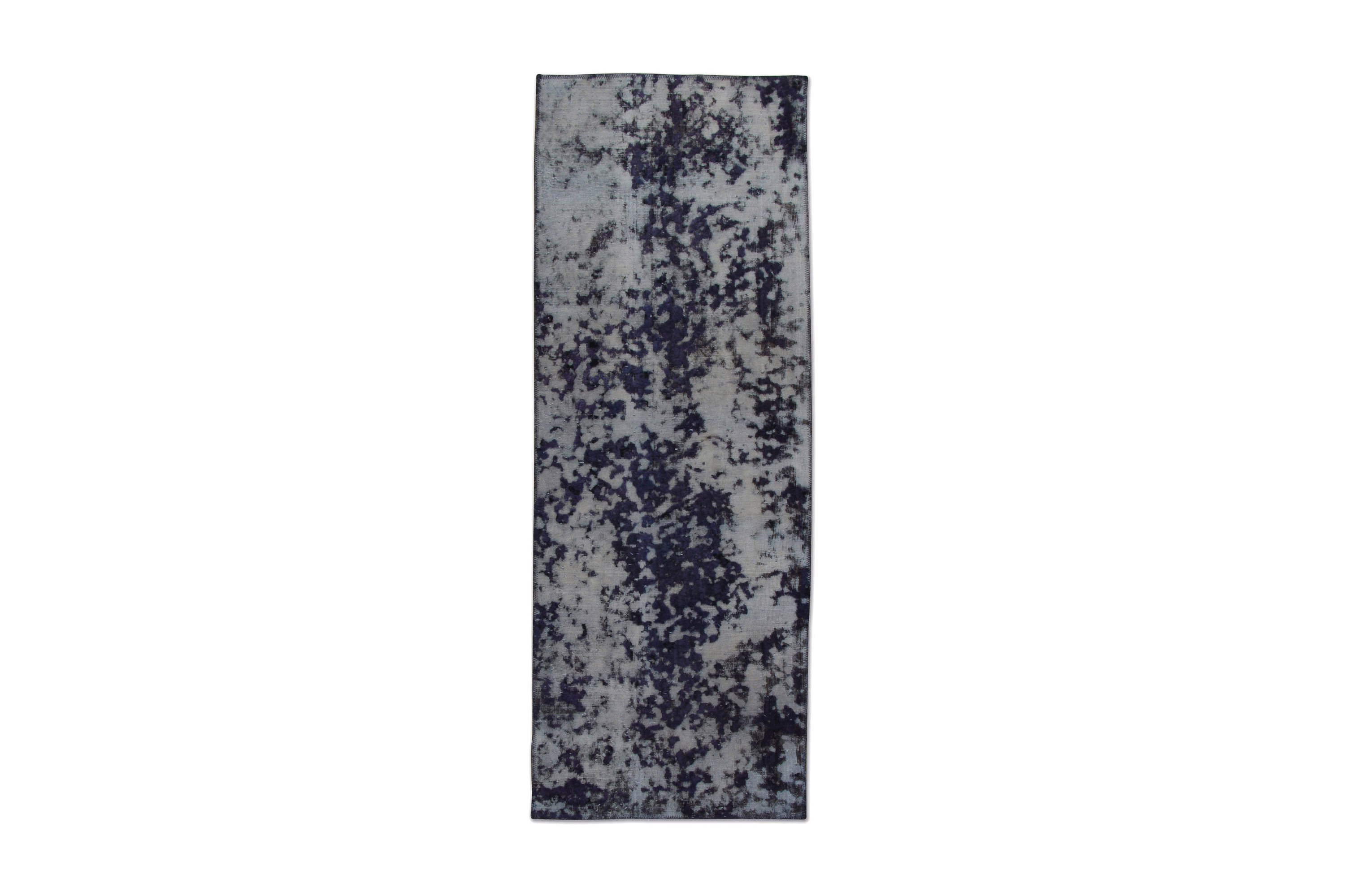 Käsinsolmittu Persialainen matto 80x222 cm Vintage - Sininen/Violetti