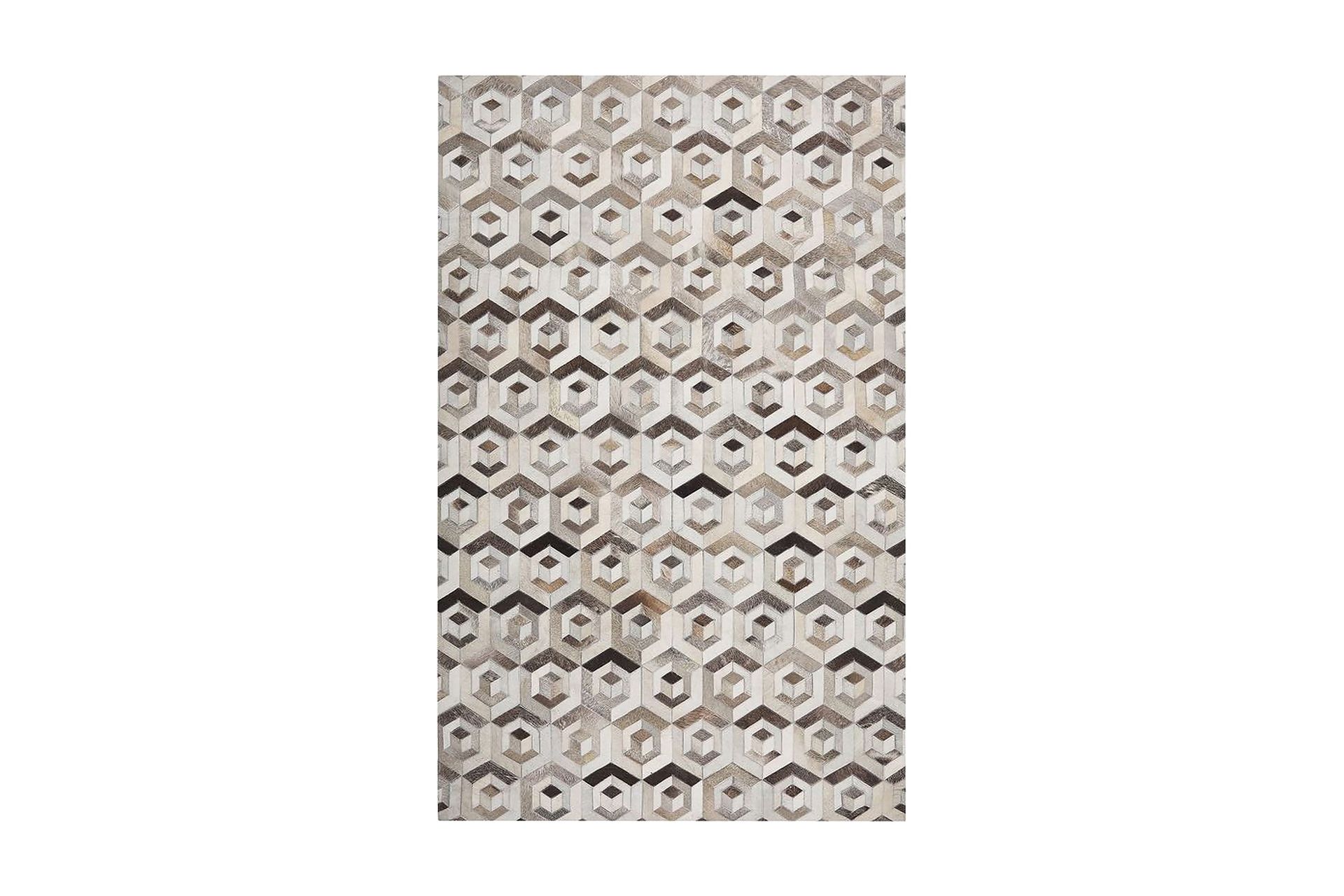 Matto Yenikent 140x200 cm - Nahka / beige / ruskea