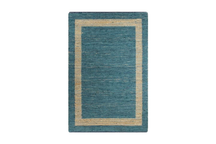 Käsintehty juuttimatto sininen 120x180 cm - Sininen - Käsintehdyt matot - Sisalmatto - Juuttimatto & Hamppumatto