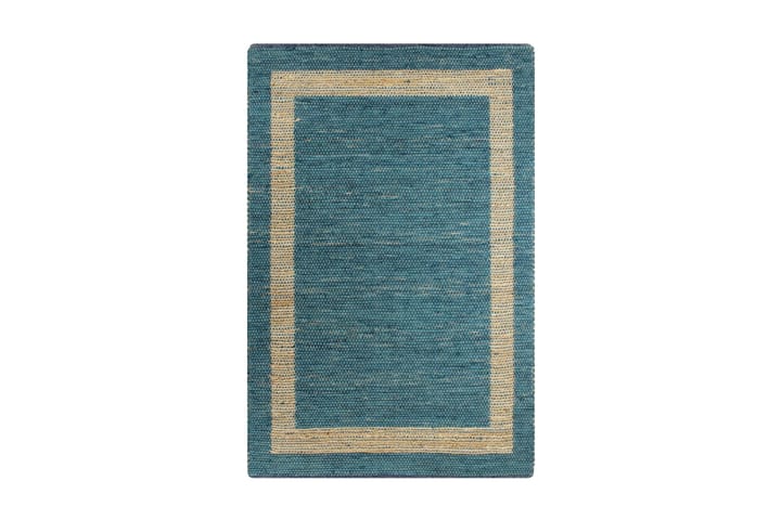 Käsintehty juuttimatto sininen 160x230 cm - Sininen - Juuttimatto & Hamppumatto - Käsintehdyt matot - Sisalmatto
