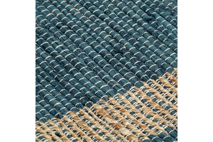 Käsintehty juuttimatto sininen 160x230 cm - Sininen - Käsintehdyt matot - Sisalmatto - Juuttimatto & Hamppumatto
