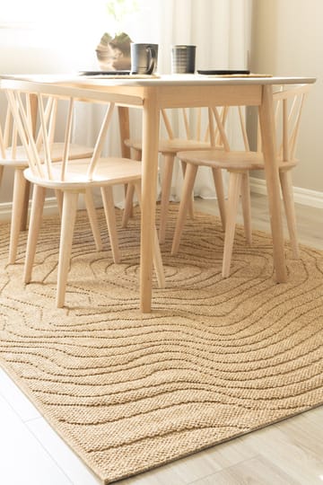 Konekudottu matto KM Home Capri Modern 160x230 cm juutti - Juuttia - Kodintekstiilit & matot - Matto - Yksiväriset matot