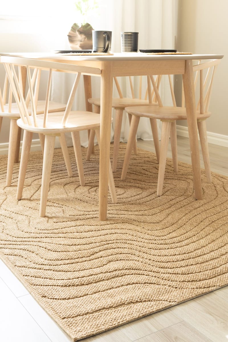 Konekudottu matto KM Home Capri Modern 200x290 cm juutti - juutti - Kodintekstiilit & matot - Matto - Yksiväriset matot