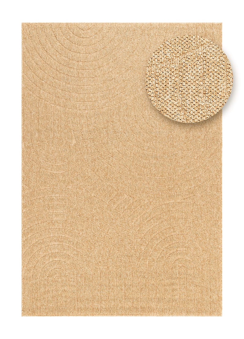 Konekudottu matto KM Home Capri Zen 160x230 cm juutti - juutti - Kodintekstiilit & matot - Matto - Yksiväriset matot