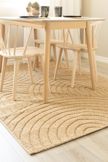 Konekudottu matto KM Home Capri Zen 160x230 cm juutti - juutti - Kodintekstiilit & matot - Matto - Yksiväriset matot