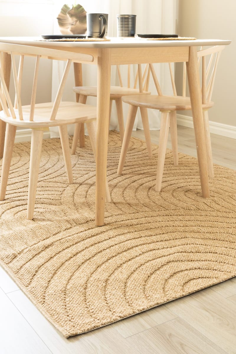 Konekudottu matto KM Home Capri Zen 160x230 cm juutti - juutti - Kodintekstiilit & matot - Matto - Yksiväriset matot