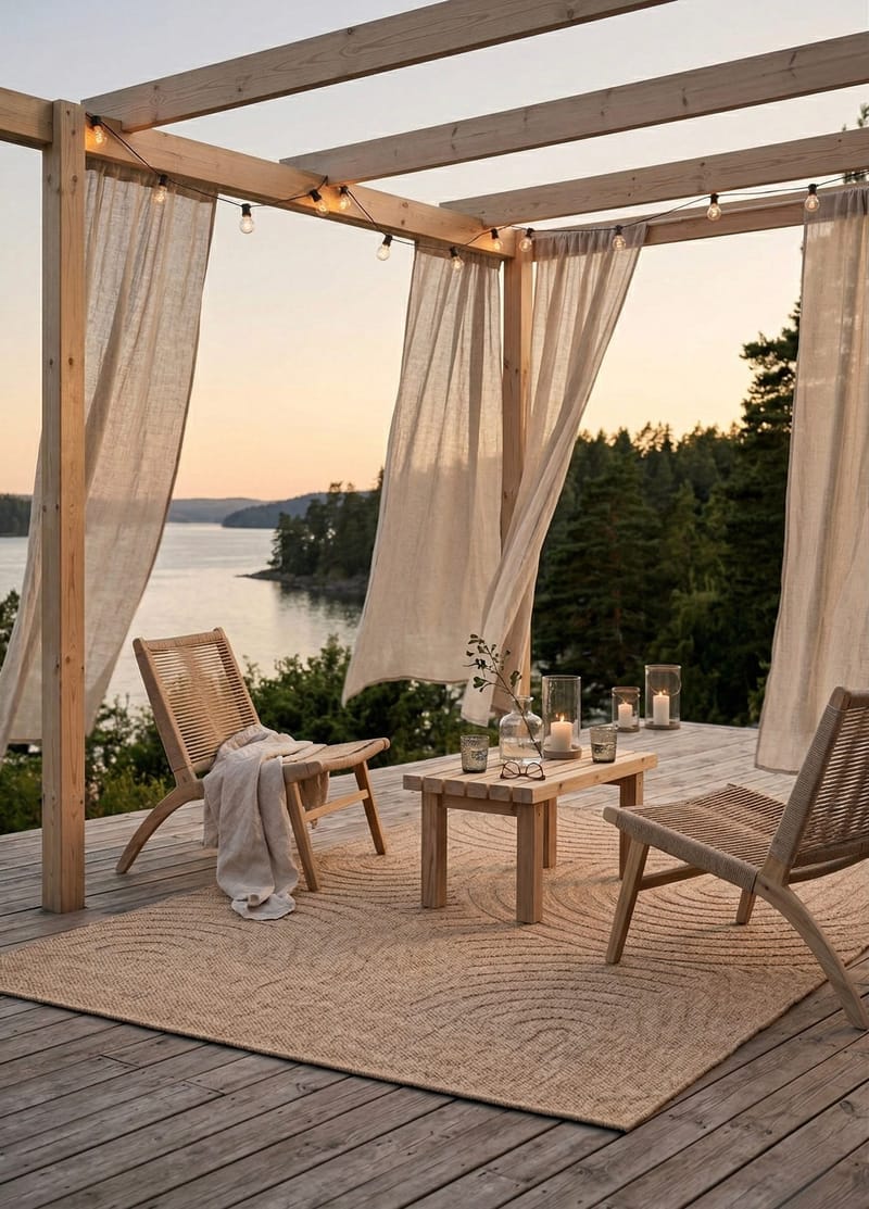 Konekudottu matto KM Home Capri Zen 240x340 cm juutti - juutti - Kodintekstiilit & matot - Matto - Yksiväriset matot