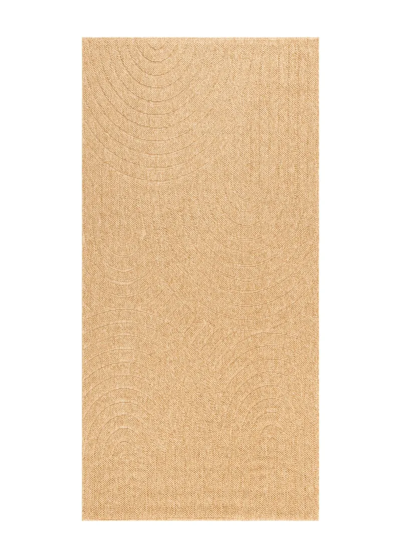Konekudottu matto KM Home Capri Zen 80x250 cm juutti, juutti