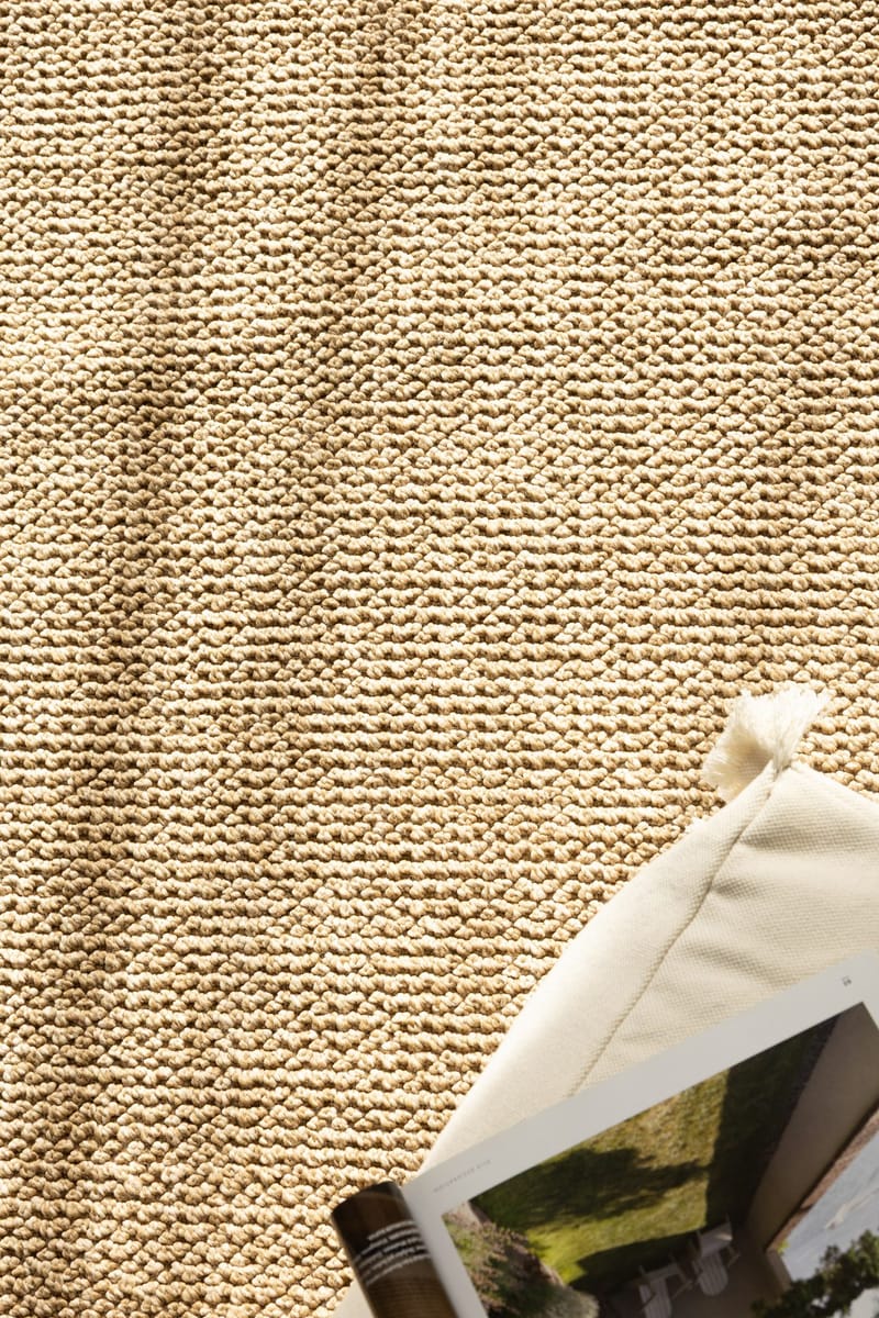 Konekudottu matto KM Home Capri Plain 160x230 cm juutti - juutti - Kodintekstiilit & matot - Matto - Yksiväriset matot