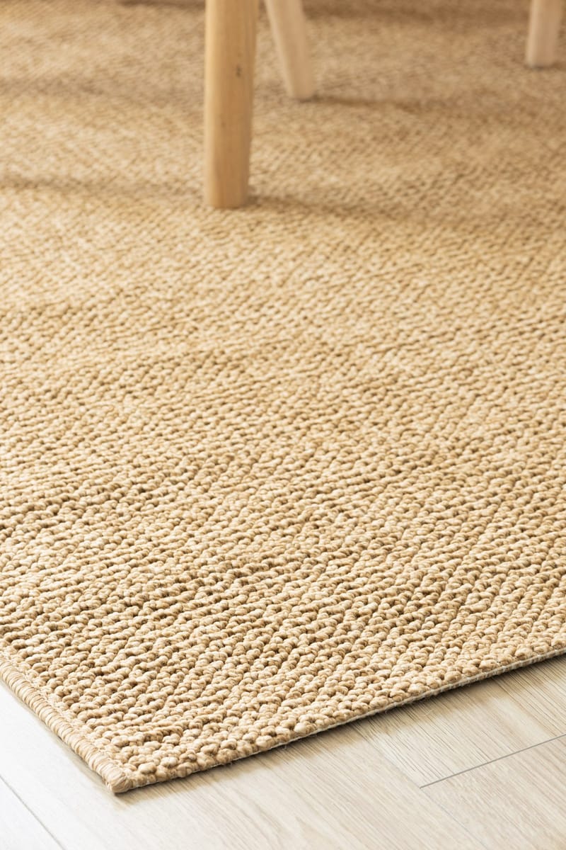 Konekudottu matto KM Home Capri Plain 160x230 cm juutti - juutti - Kodintekstiilit & matot - Matto - Yksiväriset matot