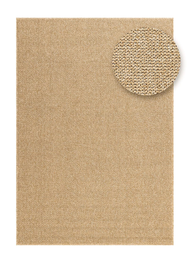Konekudottu matto KM Home Capri Plain 160x230 cm juutti - juutti - Kodintekstiilit & matot - Matto - Yksiväriset matot