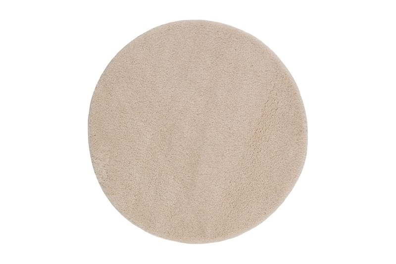 Kylpyhuonematto Guru 80 Pyöreä - Kerma - Kodintekstiilit & matot - Matto - Pyöreät matot