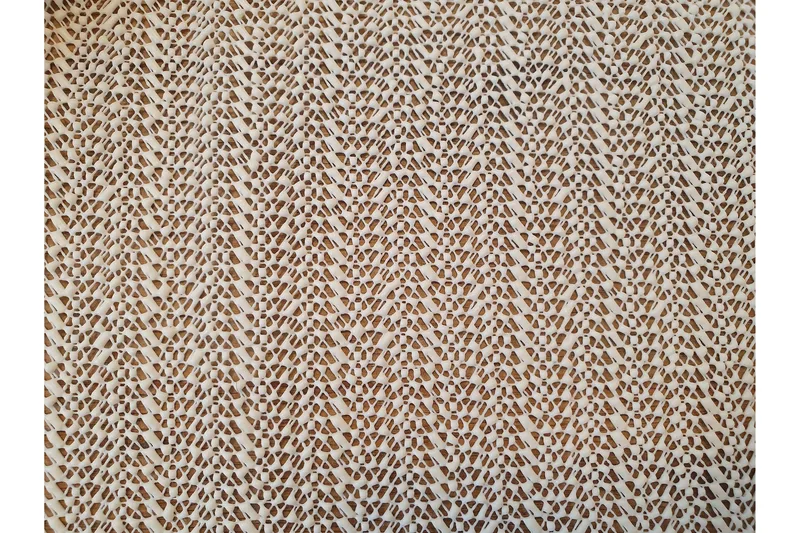 Maton liukueste 190x290 cm Valkoinen, Valkoinen