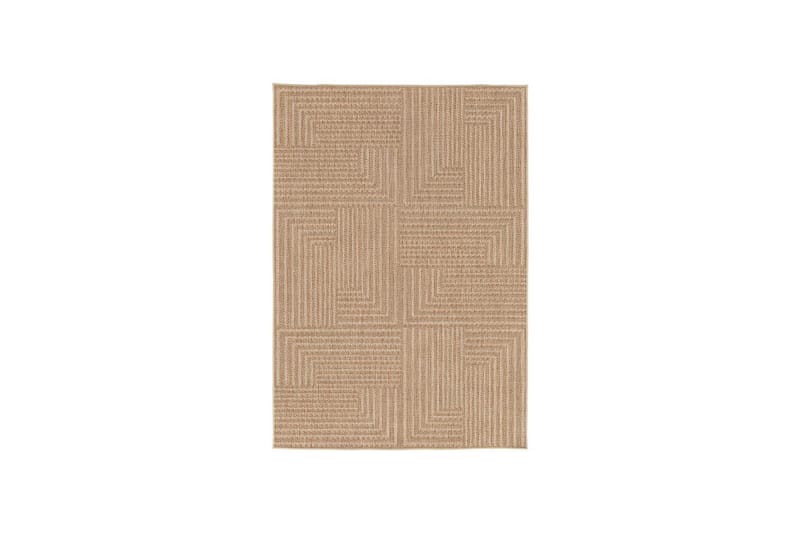Matot Hillerstorp Belle ulkomatto 160x230 cm Beigenruskea - Beigenruskea - Kodintekstiilit & matot - Matto - Ulkomatto