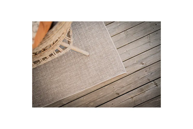 Matot Hillerstorp Belle ulkomatto 240x340 cm Harmaa - Harmaa - Kodintekstiilit & matot - Matto - Ulkomatto