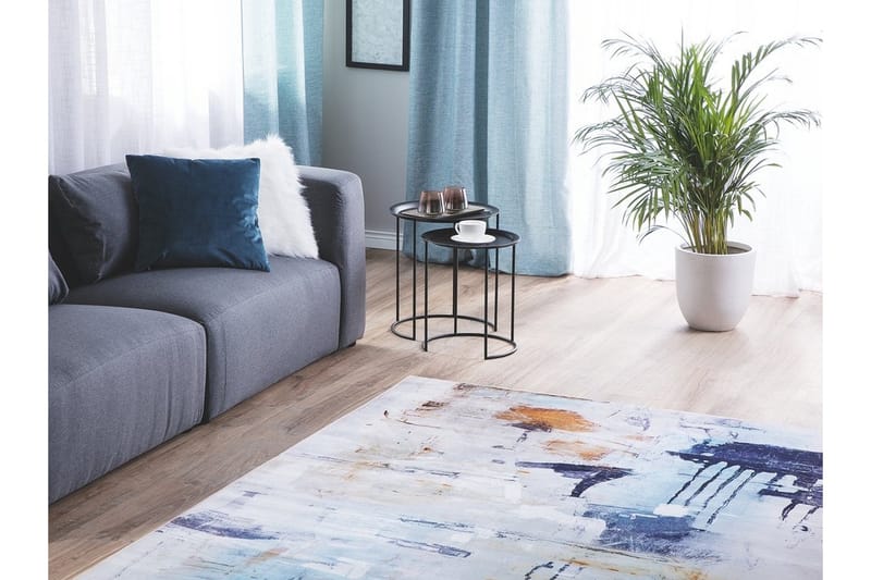 Matto Adapazari 140x200 - Monivärinen - Kodintekstiilit & matot - Matto - Moderni matto - Puuvillamatto