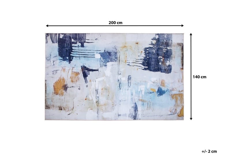 Matto Adapazari 140x200 - Monivärinen - Kodintekstiilit & matot - Matto - Moderni matto - Puuvillamatto
