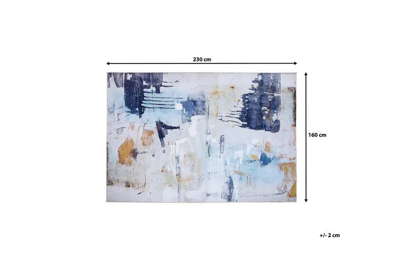 Matto Adapazari 160x230 - Monivärinen - Kodintekstiilit & matot - Matto - Moderni matto - Puuvillamatto