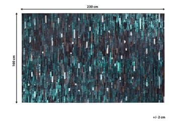Matto Dashuan 160x230 cm - Ruskea - Kodintekstiilit & matot - Matto - Itämainen matto - Patchwork-matto