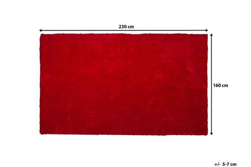 Matto Demre 160x230 cm - Punainen - Kodintekstiilit & matot - Matto - Iso matto