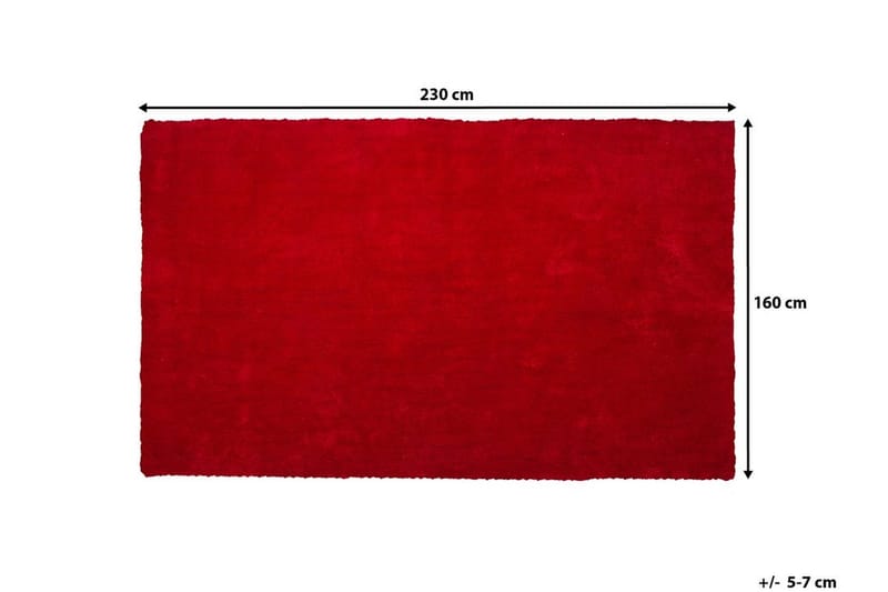 Matto Demre 160x230 cm - Punainen - Kodintekstiilit & matot - Matto