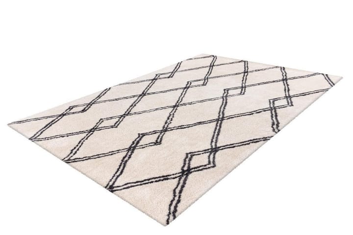 Matto Ebatt Tarre 80x150 cm Norsunluu - D-Sign - Wilton-matto - Kuviollinen matto & värikäs matto - Iso matto