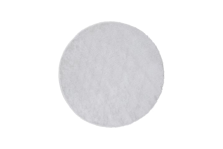 Matto Madison 200x200 cm - Valkoinen - Pyöreät matot - Puuvillamatto - Iso matto