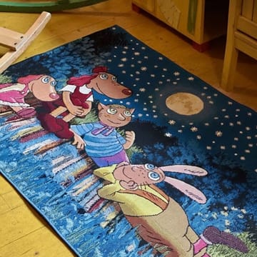 Matto Relvi 100x160 cm - sininen - Kodintekstiilit & matot - Lasten tekstiilit - Lastenhuoneen matto