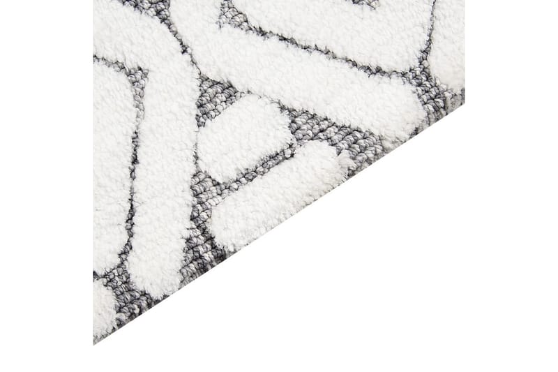 Matto Sibi - Valkoinen, Harmaa, 200x300 cm - Kodintekstiilit & matot - Matto - Tasokudotut matot