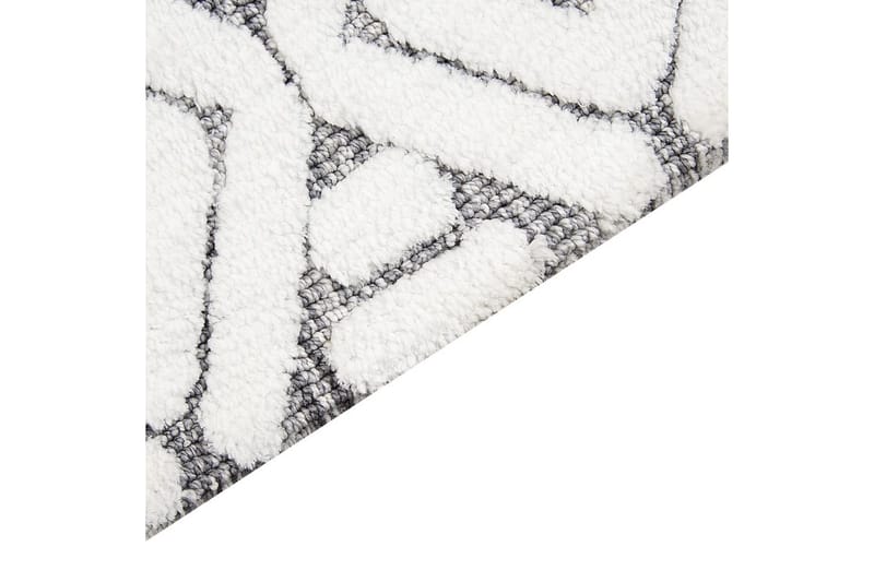 Matto Sibi - Valkoinen, Harmaa, 300x400 cm - Kodintekstiilit & matot - Matto - Tasokudotut matot