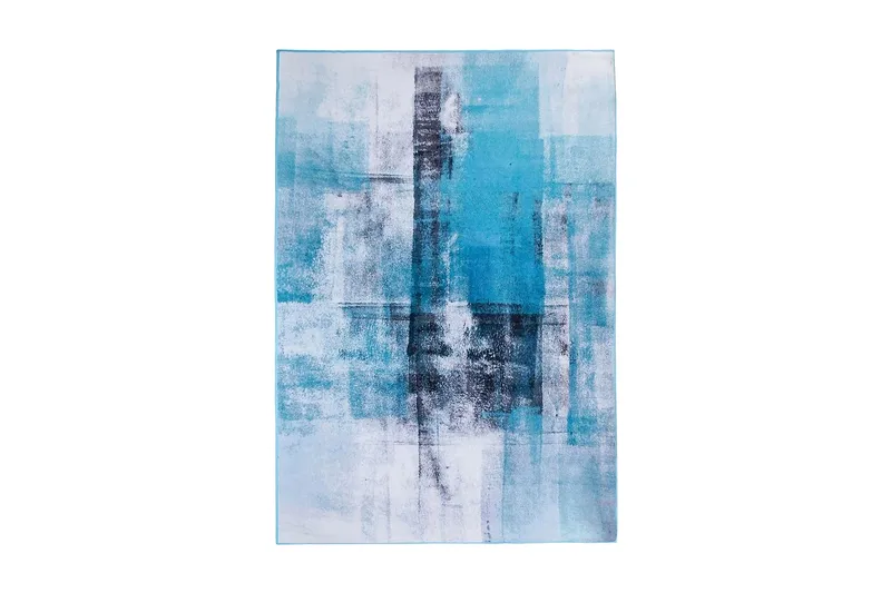Matto Trabzon 160x230 cm, Valkoinen/Musta/Monivärinen