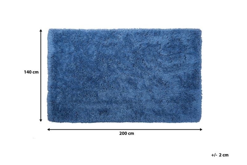 Matto Winterhay 140x200 cm - Sininen - Kodintekstiilit & matot - Matto - Moderni matto - Nukkamatto